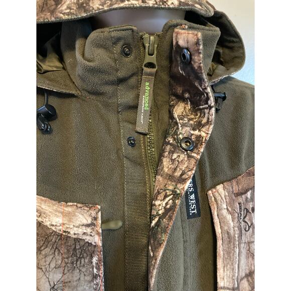 Rivers West Artemis RealTree Xtra Advanced Waterproof Fleece Camo Jacket Men’s L - Picture 8 of 16